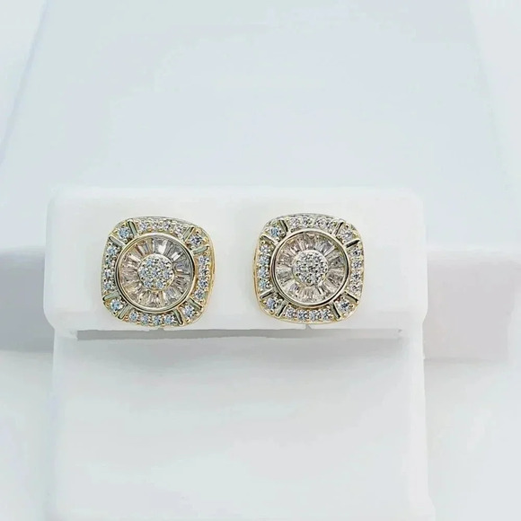 925 Sterling Silver Cubic Zirconia Earrings, U19254797 - Picture 4 of 11